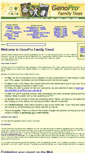 Mobile Screenshot of familytrees.genopro.com