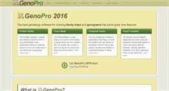 Desktop Screenshot of genopro.com