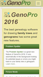Mobile Screenshot of genopro.com
