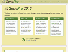 Tablet Screenshot of genopro.com